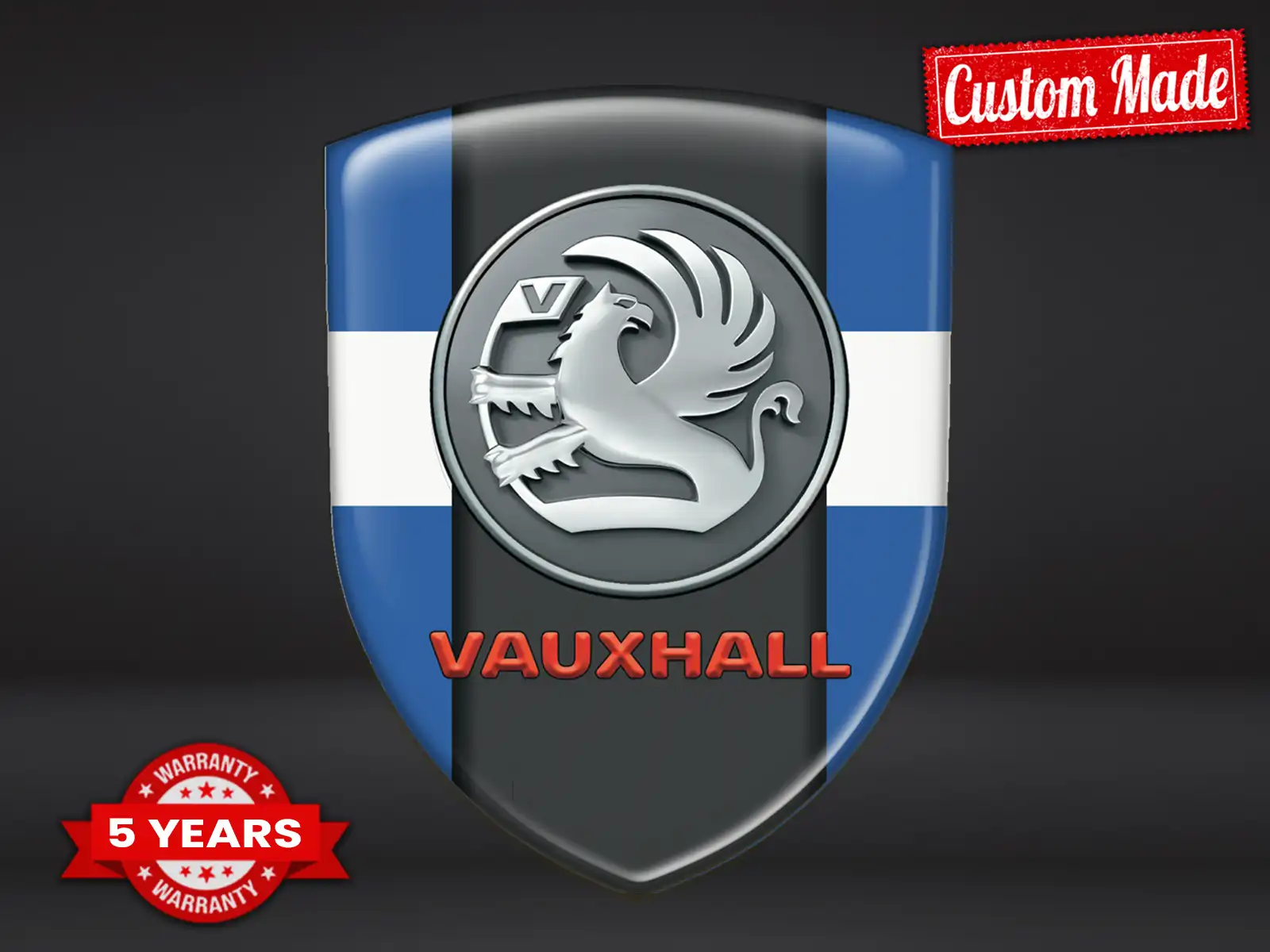 Vauxhall Stickers Vitre Arrière Auto Max Résistants Look Pro